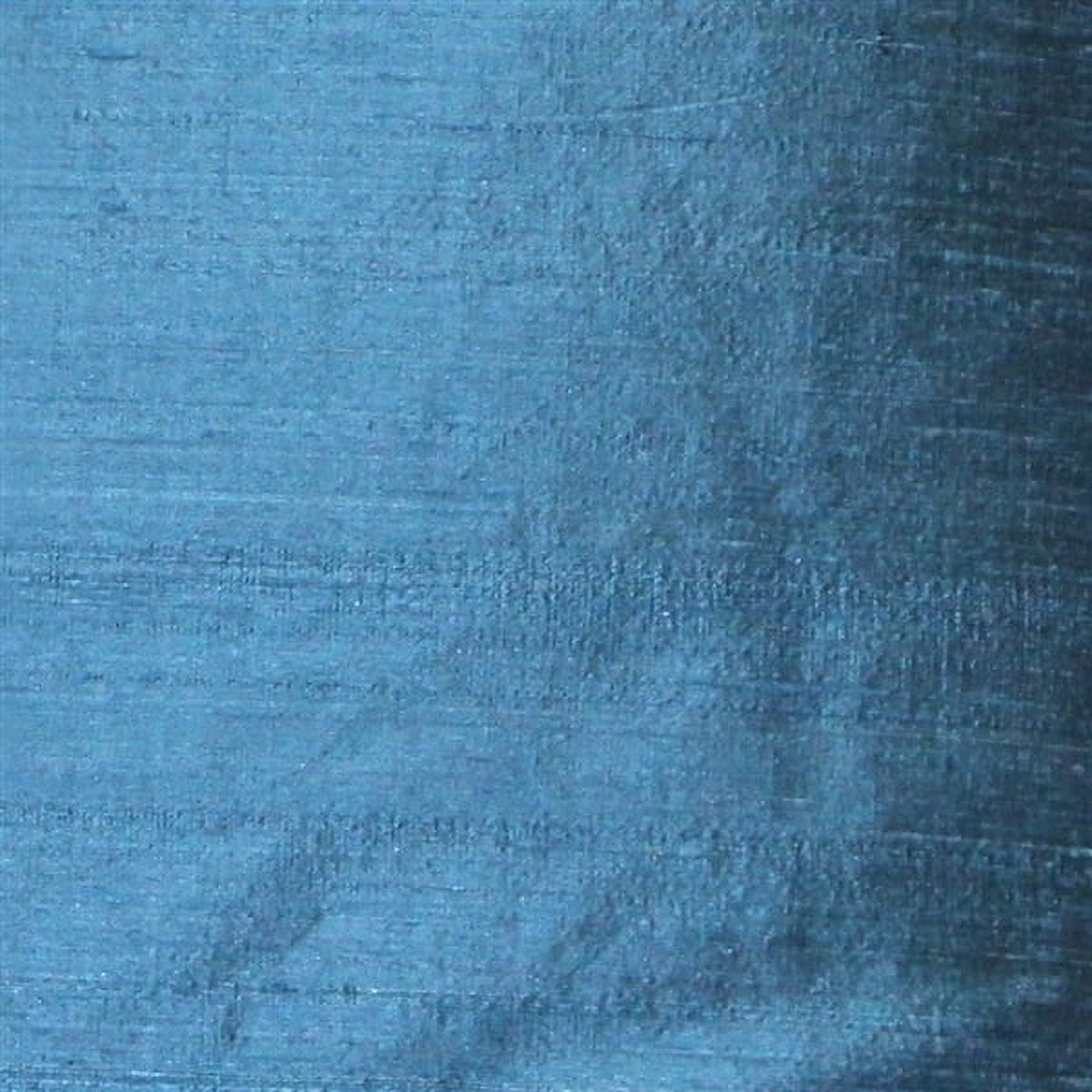 Sankara Marine Blue Silk Throw Pillow 20x20 Dupioni Square Decorative Cushion