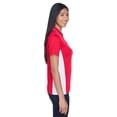 thumbnail image 3 of UltraClub 8406L Ladies Cool & Dry Sport Two-Tone Polo, 3 of 3