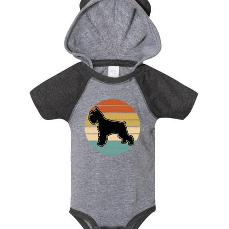 

Inktastic Schnauzer Dog Cute Sunset Gift Baby Boy or Baby Girl Bodysuit