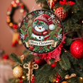 thumbnail image 4 of Kit de manualidades con forma de muñeco de nieve navideño con forma de diamante acrílico JJFox, bricolaje, 4 of 7