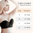 thumbnail image 3 of Seductiva Clothing Women's Tube Tops Summer Womens Solid Color Wine Strapless Non Slip Adjustment Rimless Dress Bra The Shoulder Tunic Shirts, 3 of 9