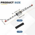 thumbnail image 2 of MGN9 250mm Linear Sliding Rail Guide with MGN9H Sliding Carriage Block and Mini Guide, Linear Motion Guideway for Mini Engraving CNC Machine 3D Printer, 2 of 6