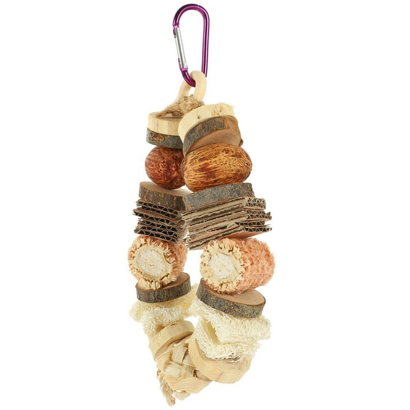 Soimiss Chinchilla Chew Toy Multi Rattan 1Pack for Pet Chewing