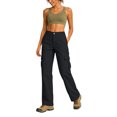 thumbnail image 5 of KDDYLITQ Cargo Pants for Women Stretch Quick Dry Fall Trousers Waterproof Straight Leg Workout Cozy Outdoor 2026 Hiking Pants with Multi Pockets Black M, 5 of 6