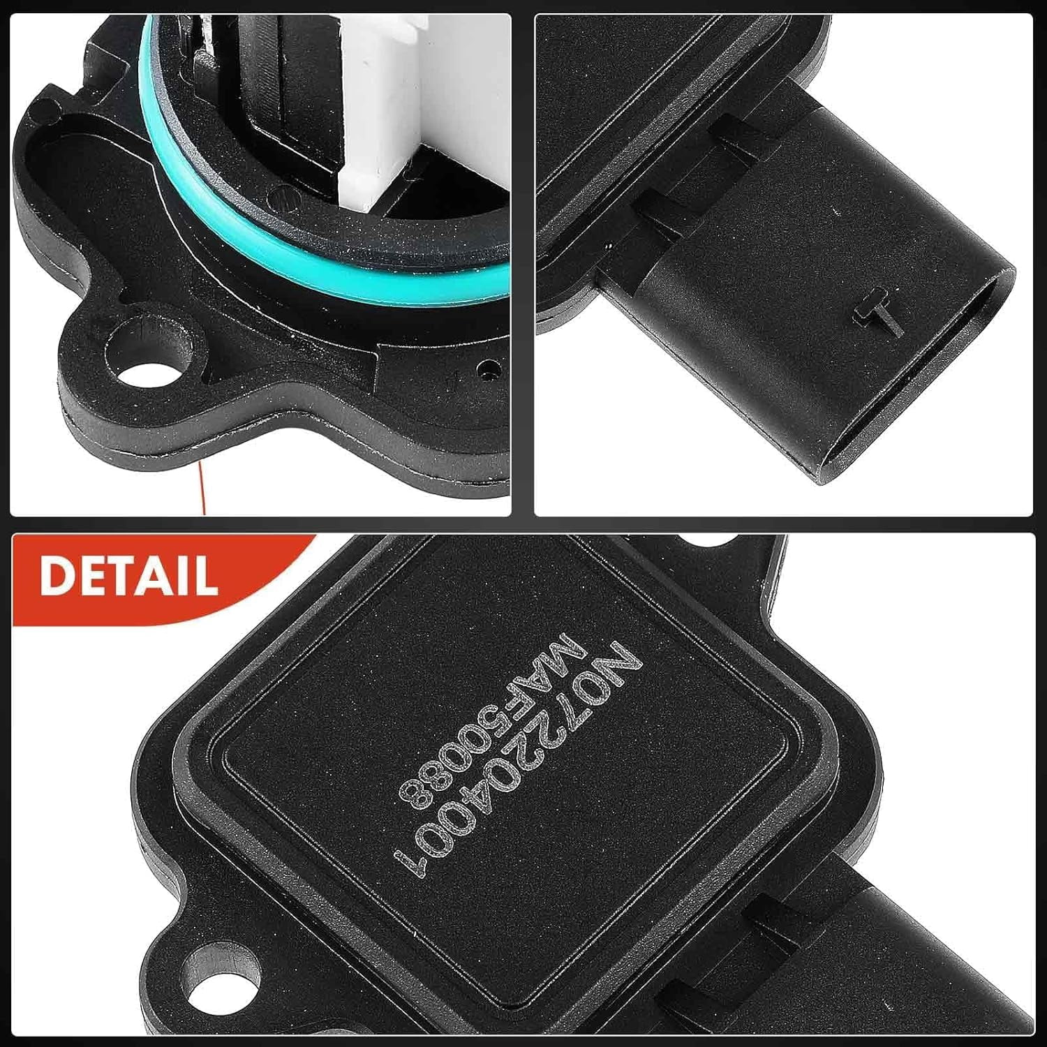 A-Premium Mass Air Flow Sensor MAF [4 Pins, L6 3.0L]Compatible with BMW 335I 11-16, 528I 2011, 535I 11-16, 435I 2016, 135I 11-13, 640I 12-19, 740I/740LI 13-15, ACTIVEHYBRID 5/7, X1 X3 X4 X5 X6