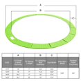 thumbnail image 3 of Yescom 15FT Universal Replacement Round Trampoline Safety Pad PVC EPE Foam Protection, 3 of 10