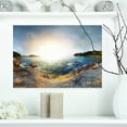thumbnail image 1 of Rocky Coast in Andaman Sea - Landscape Canvas Art Print, 1 of 3
