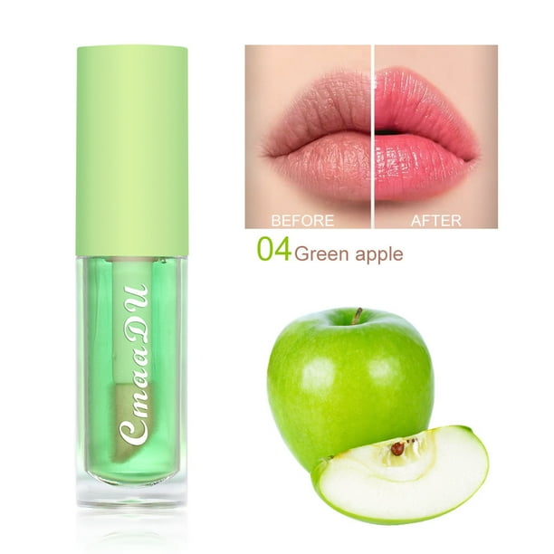 Xihbxyly Brillo de Labios Que Cambia de Color, Fórmula Hidratante para Labios Brillantes, Textura Ligera de Fácil Aplicación, Tonos Elegantes para Maquillaje Diario, Regalo Perfecto para Amigos, Idea