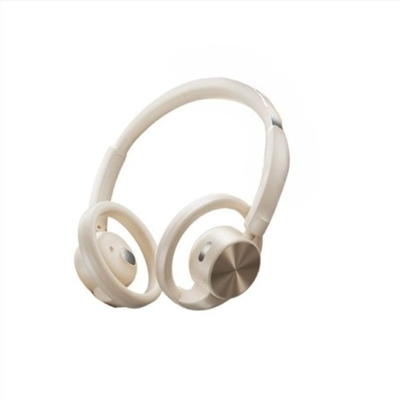 Open Ear Bluetooth Headphones, Retro Wireless on-Ear Headset Small Lightweight for Men & Women