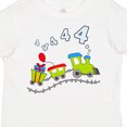 thumbnail image 4 of Inktastic Fourth Birthday Party Train Boys or Girls Toddler T-Shirt, 4 of 5