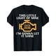 thumbnail image 1 of Camiseta para hombre con luz de verificación del motor que brilla y es divertida para mecánico de coches en el garaje., 1 of 6