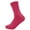 Rose Red, variant on LELINTA 1/3-Pack Women Crew Socks Moisture Wicking Cotton Crew Socks For Women's Casual Crew Sock