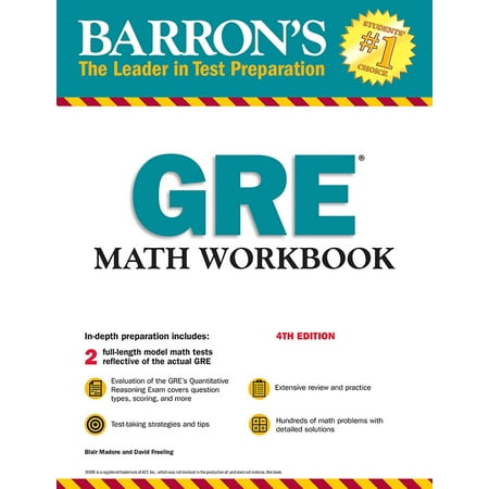 Barron's GRE Math Workbook (Best Gre Math Prep)