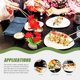 thumbnail image 2 of 2pcs Flor artificial Sushi Decoración de placas Flower Flower Flower Sashimi Decoración de placas, 2 of 6