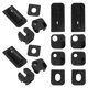 thumbnail image 1 of ADDHAT 1Jgo Piezas Repuesto Negras Para Patas Y De Sillas Plegables Con Protección Antideslizante, 1 of 6