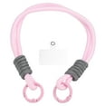 thumbnail image 1 of Correa para muñeca de teléfono, cordón trenzado para teléfono celular rosa, llavero colorido para accesorios de bolso de mujeres, rosa/gris, 1 of 7