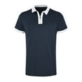 thumbnail image 1 of Fankiway Men'S Fashion Zipper Color Matching Men'S T-Shirt top, 1 of 4