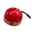 thumbnail image 4 of Sombrero Oriental Chino Fernando Gorra del Emperador Chino Qing Estilo B, 4 of 8