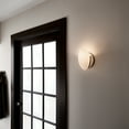thumbnail image 7 of Kichler Swiss Passport Contemporary 1 Light Brushed Nickel Wall Sconce with Etched Glass, 7 of 7