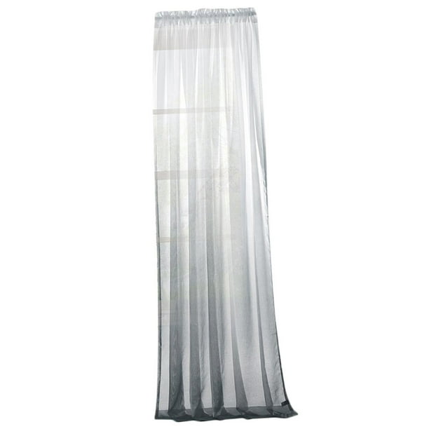 Cortinas con degradado, paneles de ventana, cortinas de voile para habitación infantil El 140x245cm