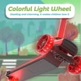 thumbnail image 3 of JUNLING Kick Scooter for Kids, Toddler Scooter with 3 Light Up Wheels and Adjustable Height for Children 3-14 Years Old Girls and Boys, Red, 3 of 6
