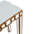 thumbnail image 2 of Square Reflective Mirror Console Table, 2 of 9
