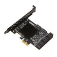 thumbnail image 2 of PCIE SATA Card 8 Port, 6Gbps SATA 3.0 PCIe Card, PCIe To SATA Controller Expansion Card, Upport 8 SATA 3.0 Devices, 2 of 8