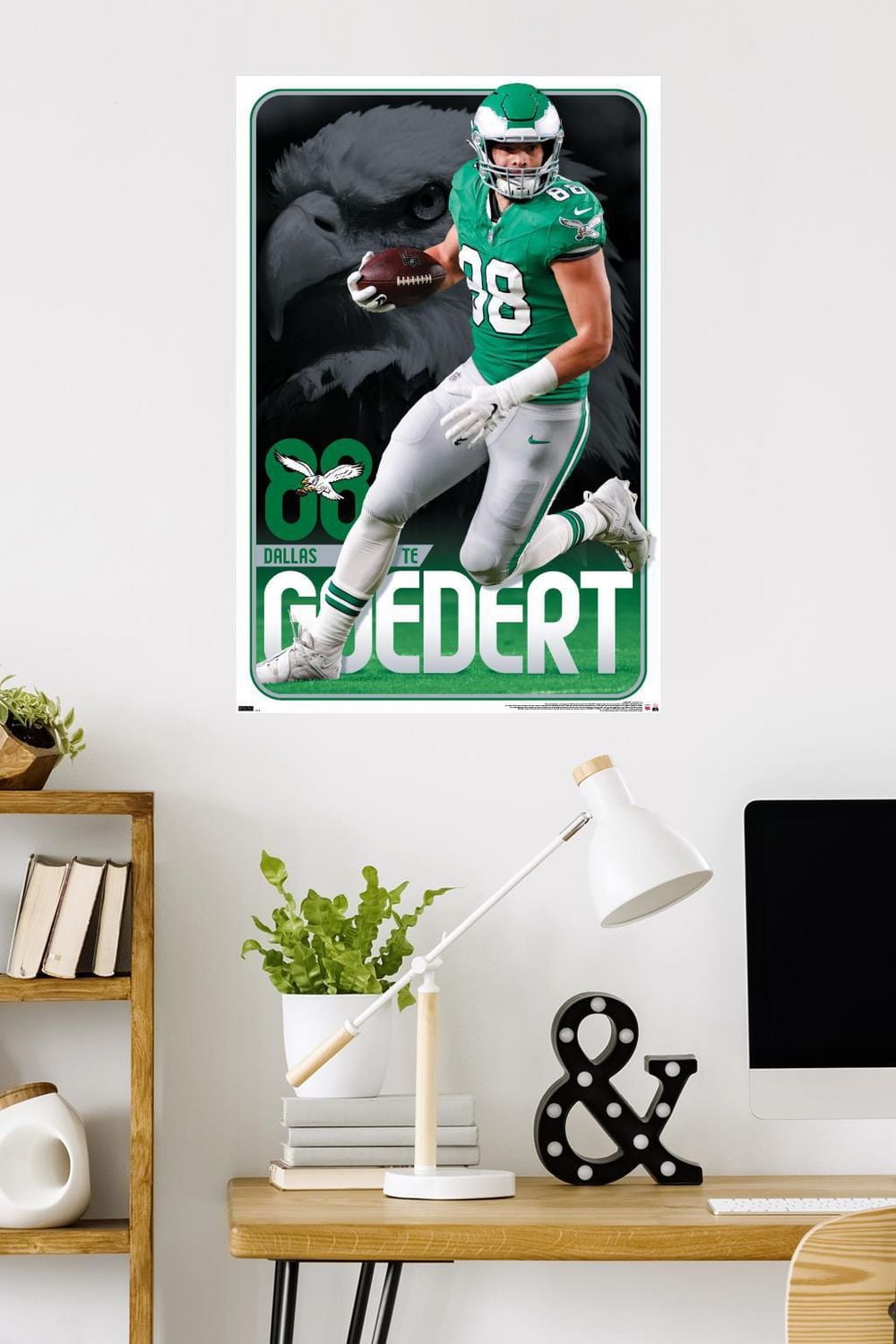 NFL Philadelphia Eagles - Dallas Goedert 24 Wall Poster, 22.375" x 34"