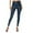 17# Navy, variant on Women High Waisted Faux Leather Leggings Butt Lifting Stretchy PU Pants Tights for Casual Gray XXL