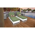 thumbnail image 2 of Chaise Monaco Set de 2 Meubles de Patio en Osier d'Extérieur à la Coriandre, 2 of 2