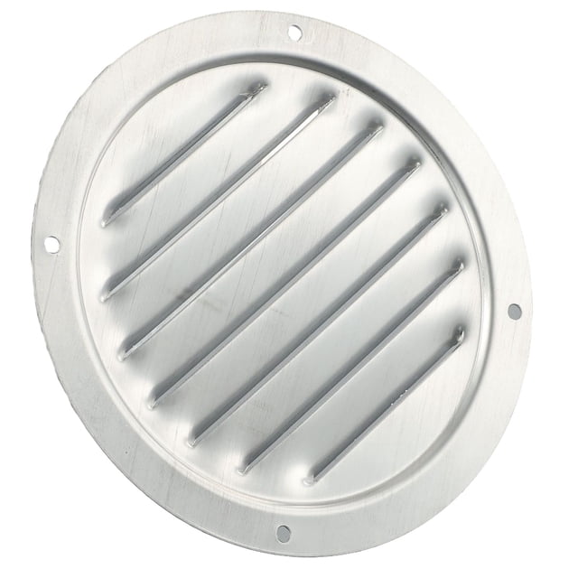 Grille de Ventilation en Acier Inoxydable 316 avec Persienne et Conduit Métallique
