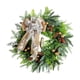 thumbnail image 5 of Corona De Navidad Con Guirnalda De Lazo Corona De Navidad Para Boda En La Puerta Delantera Al Aire Libre Gloria corona con campana, 5 of 9