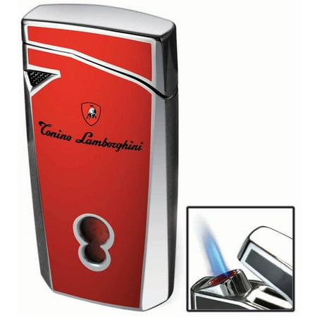 Tonino Lamborghini Magione Red Torch Flame Cigar Lighter