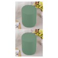 thumbnail image 1 of Matsuzay Round Stretch Ottoman Slipcovers Footrest Sofa Covers  Stool Foot Cover 2piezas Verde, 1 of 1