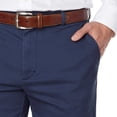 thumbnail image 3 of IZOD Men's Performance Stretch Straight Dress Pant - Charcoal or Navy (Navy, 34W x 32L), 3 of 4