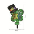 thumbnail image 4 of Cheapark St. Patrick's Day Holiday Garden Stake Decoration 3mm Acrylic Sign, 4 of 8
