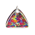 thumbnail image 3 of Lsque Colorful Bananas Printed Long Tissue Box Cover Holder, Facial Paper Organizer Dispenser,Triangle with Bottom Belt, PVC Leather Decorative Organizer, 3 of 9