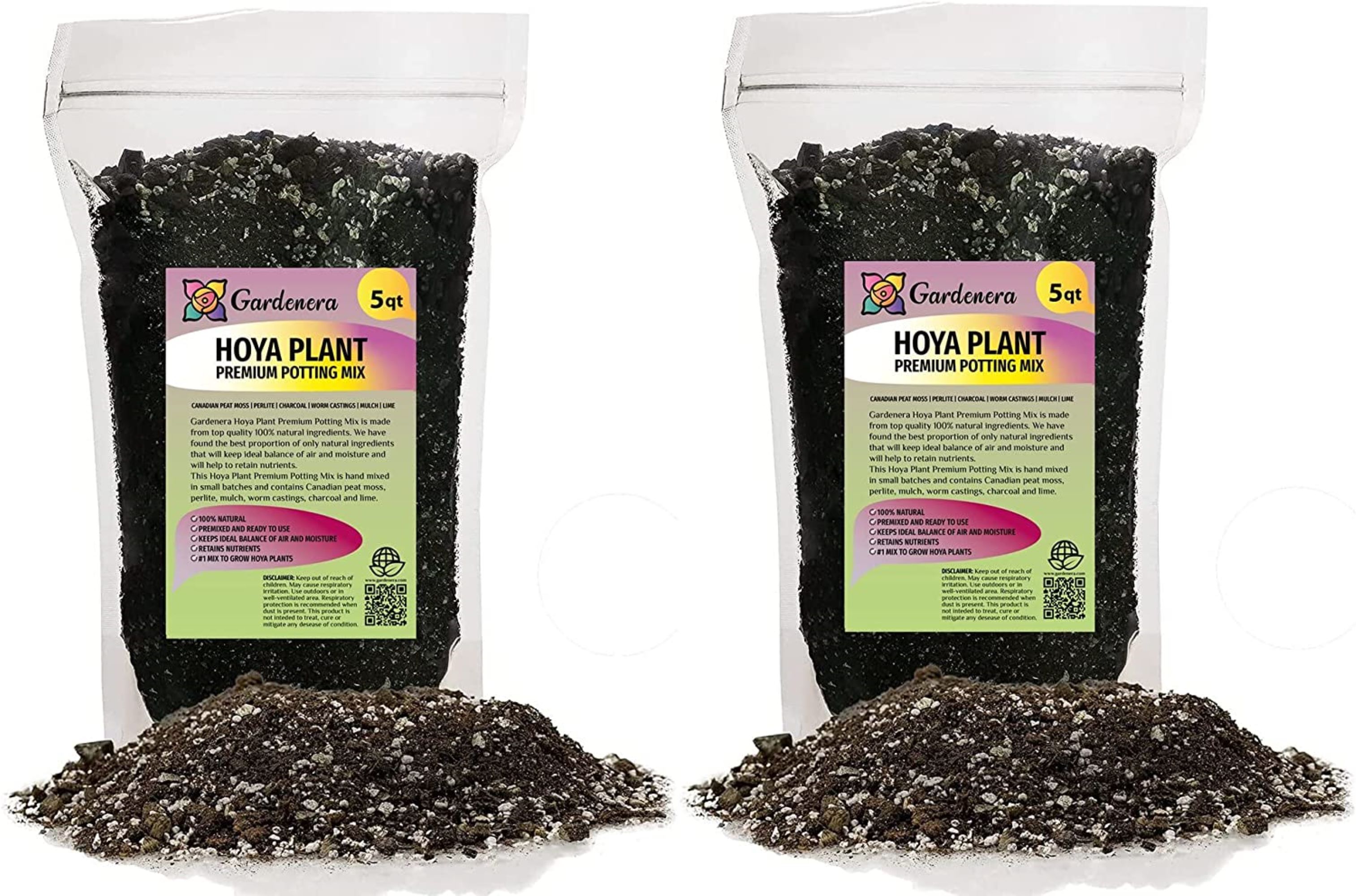 Gardenera Hoya Plant Premium Potting Mix 10 Quart Optimal Balance