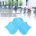 thumbnail image 3 of Cubiertas de zapatos de lluvia, cubiertas de zapatos de silicona impermeables reutilizables, cubiertas de zapatos plegables no deslizantes, protectores de zapatos unisex Feliz Sencillez, 3 of 5