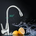 thumbnail image 3 of Rotatable Hot and Cold Water Kitchen Sink Faucet Mixer Sink Faucet Kitchen Accessories (Without the Hoses), 3 of 7