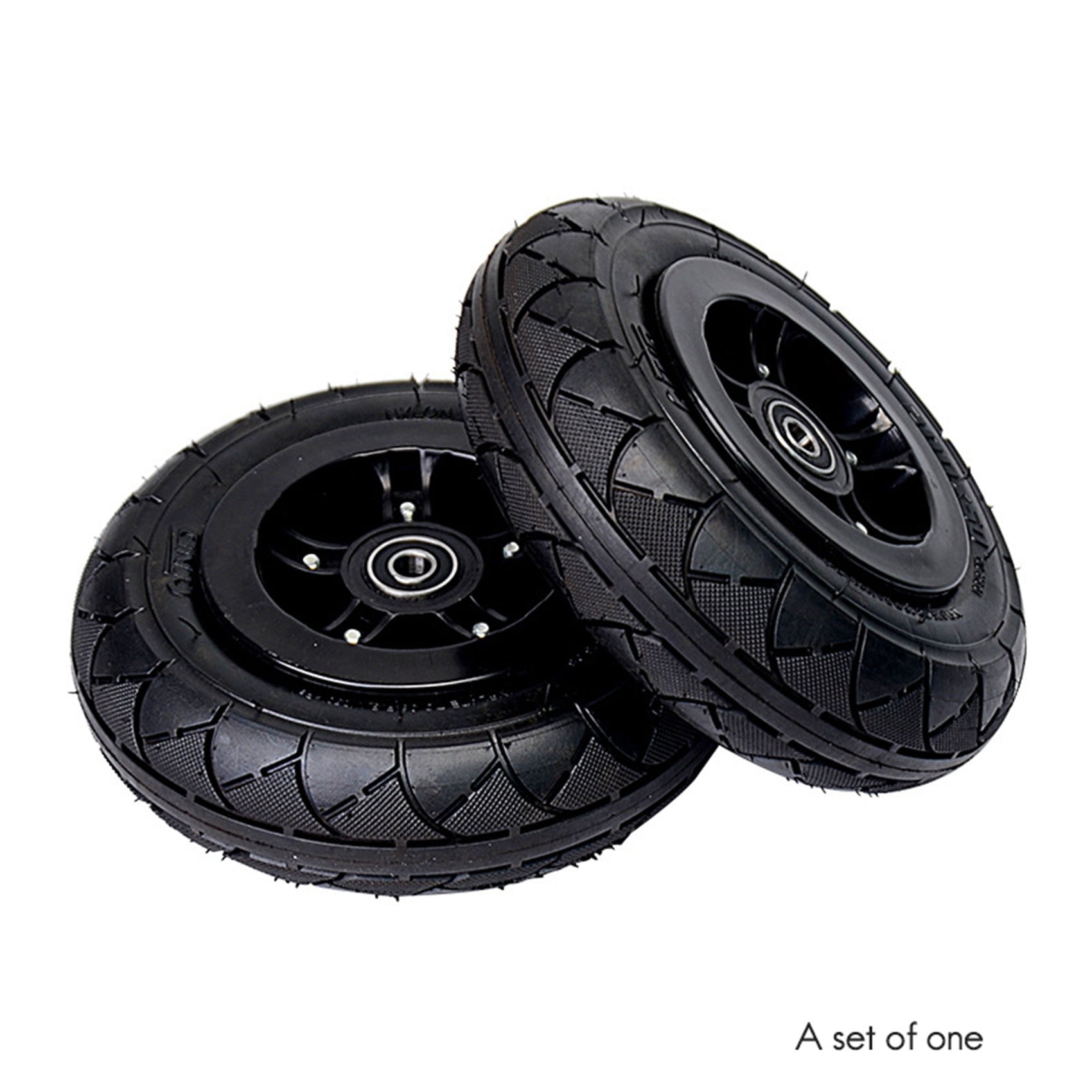 Roue évidée légère pour planche à roulettes de montagne, roue tout-terrain pneumatique, moyeu en alliage, trou d'appellation, 9 pouces, 2.80mm, 2.50mm, 4mm, 8mm, 10mm  18