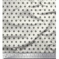 thumbnail image 1 of Soimoi Moss Georgette Fabric Block Shirting Fabric Prints by Yard 42 Inch Wide, 1 of 1