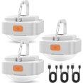 thumbnail image 1 of Juego de 3 Faroles Recargables FLY2SKY para Camping de 510 Lúmenes, 1 of 8