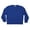 Blue, variant on Blue Adult Crew Neck Sweatshirt - Small Cotton-Poly Fleece Pullover for Vinyl Transfers & Fabric Paint, Unisex Fit for Custom DIY Apparel, 12 Pack