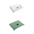 thumbnail image 1 of kusrkot 2x Half Massage Table Cover Beauty Bed Face Hole Towel, 1 of 9