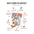thumbnail image 3 of Pili Hunters Wild Sprouted Pili Nuts 16 oz - With Siling Labuyo Spicy Chili, Extra Virgin Coconut Oil & Sea Salt - Vegan & Keto with Low Carb Energy - Gluten Free & Non GMO - As Seen on Shark Tank, 3 of 15
