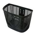 thumbnail image 4 of S SERENABLE Panier avant de Vélo Portable Rétro Accessoires de Cyclisme Noir, 4 of 9