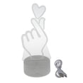 thumbnail image 2 of 3W Creative Luz De Noche Lámpara Visual Carga USB Decoración De Dormitorio Para Niños Estilo04, 2 of 9