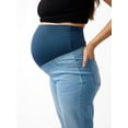 thumbnail image 2 of Ingrid & Isabel For Every Belly Women's Maternity Straight Denim Jean, Sizes S-XXL, 2 of 8