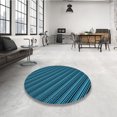 thumbnail image 3 of Ahgly Company Indoor Rectangle Patterned Deep Teal Green Area Rugs, 5' x 8', 3 of 6